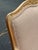 Vintage French Louis XV Cerused Wood Bergere Chair For Sale - Image 11 of 11