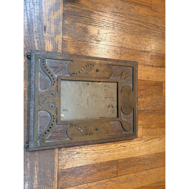 French Brass Picture Frame, Circa. 1910 For Sale - Image 4 of 14