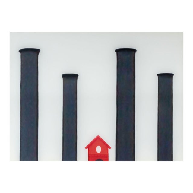 Stuart Hawkins Little Red House C-Print, 2001 For Sale