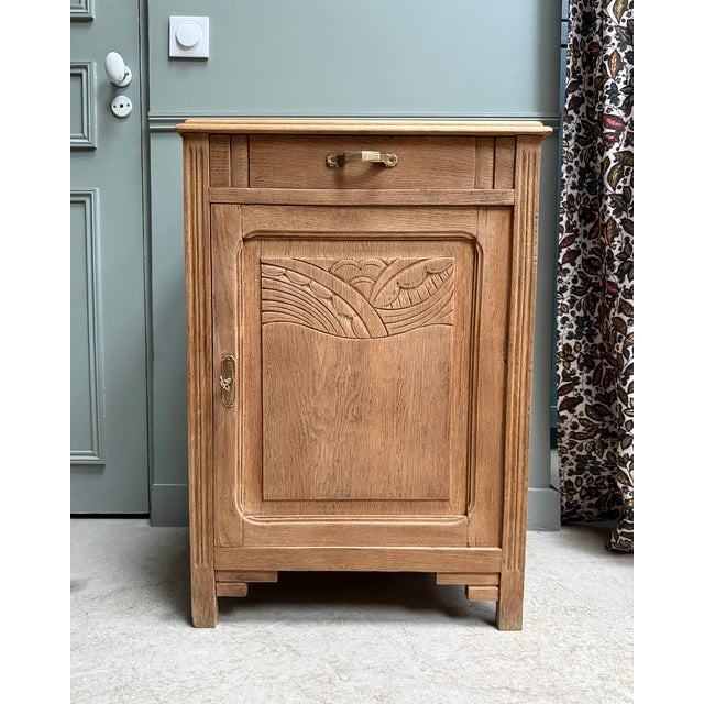 Art Deco Oak Buffet, 1930s For Sale - Image 9 of 15