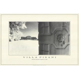 1990s Marco Bertin 'Villa Pisani' Photography Black & White Offset Lithograph For Sale