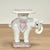 1970s Vintage Italian Glazed Terra Cotta Elephant Stand For Sale - Image 5 of 12