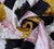 Textile Geometric Silk Velvet Throw Pillow 16x16 | Handmade Art Deco Accent For Sale - Image 7 of 8