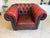 Chesterfield Club Armchair in Leather For Sale - Image 18 of 18