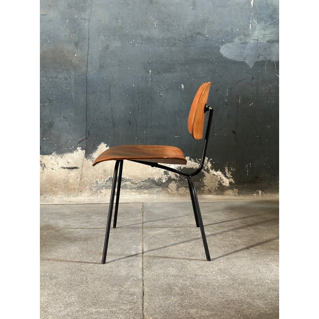 Early 1950s Charles and Ray Eames for Herman Miller DCM Side Chair For Sale - Image 6 of 9