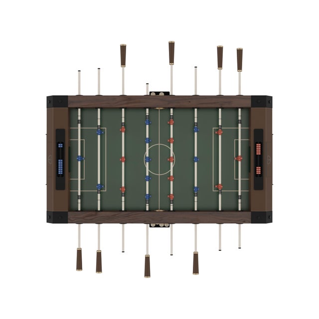 Chesterfield Foosball Table by Wood Tailors Club For Sale - Image 14 of 17
