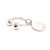 1990s Tiffany & Co Estate Sterling Silver Keychain 9.2 Grams For Sale - Image 4 of 11