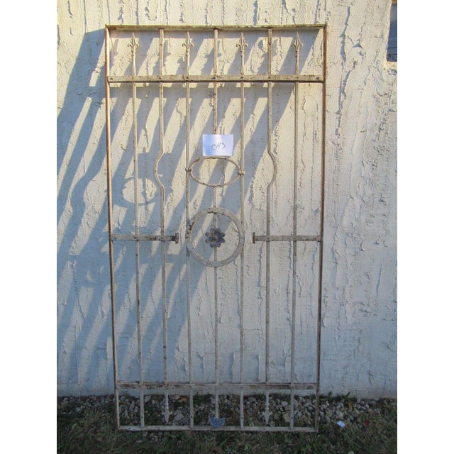 Wonderful piece of Architecture. Heavy, tight and sturdy, piece does show signs of age related wear including rust,...