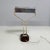 Gold Mid-Century Italian Modern Adjustable Desk or Table Lamp in Brown Metal, 1930s For Sale - Image 8 of 18