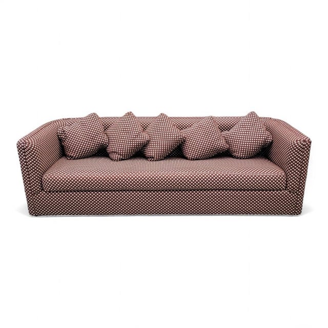 Textile Mid-Century Modern 3 Piece Modular Sectional Sofa by Directional in Original Fabric For Sale - Image 7 of 12