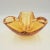 Amber Murano Glass Ashtray, 1950s For Sale - Image 4 of 6