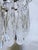 Vintage Crystal Prismatic Pendant Chandelier With Silver Frame For Sale In New York - Image 6 of 7