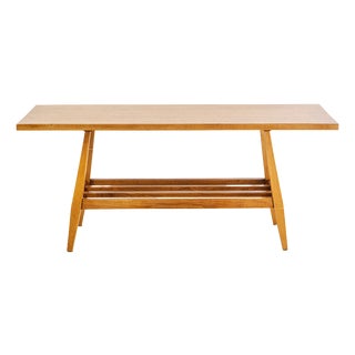 Mid-Century Oak Coffee Table, 1960s For Sale