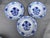 Villeroy & Boch Antique Villroy & Boch Dresden Blue White Bowl Set of 7 For Sale - Image 4 of 12