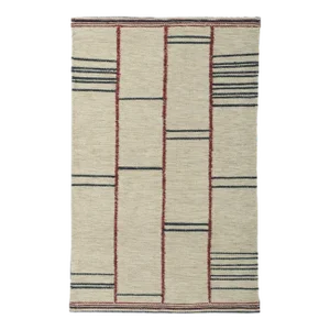 Swedish Inspired Kilim Rug, 03'00 X 04'10