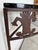1980’s Rosemary Pozzi Franzetti Taos Style Hand-Cut Oxidized Steel Demilune Console Table/ Sold For Sale - Image 10 of 12