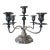 1990s Victorian-Style Reed & Barton Silversmith Co., Silverplate Centerpiece Candelabra - 5-Candle Holder For Sale