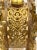 Metal Antique French Pair of Gilt Brass Filigree & Glass Rococo Style Perfume Bottles For Sale - Image 7 of 12