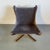 Animal Skin Vintage Low-Backed Falcon Chairs in Light Brown Leather by Sigurd Resell For Sale - Image 7 of 9