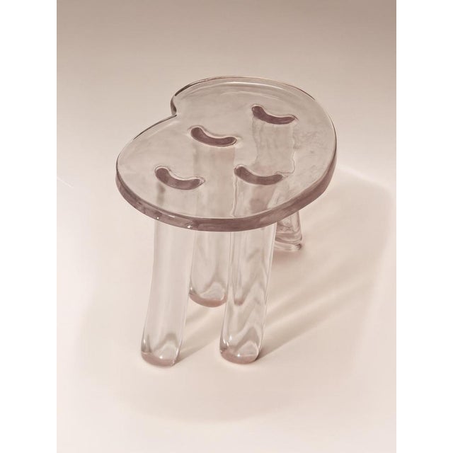 Sunburst Lung 2.0 Side Table in Hand Layered Resin by Szymon Keller For Sale - Image 13 of 18