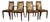 G-Plan High Back Dining Chairs Set of 4 For Sale