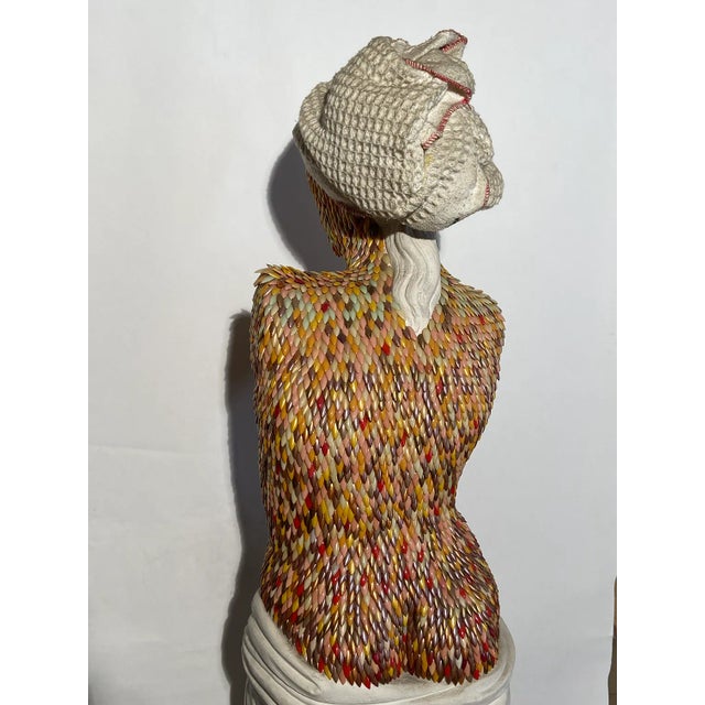 Plastic Enrica Borghi, Woman Sculpture, 1999 For Sale - Image 7 of 10