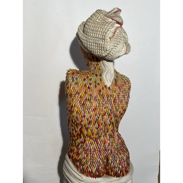 Plastic Enrica Borghi, Woman Sculpture, 1999, Plastic For Sale - Image 7 of 10