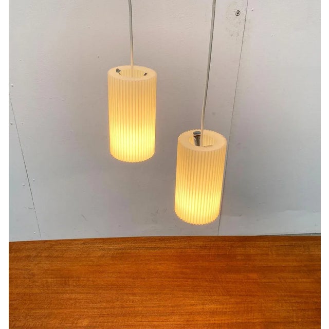 Mid-Century Modern German Plastic Pendant Lamp from Erco For Sale - Image 9 of 18