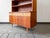 Cherry Bookcase with Display Case, 1960s For Sale - Image 12 of 18