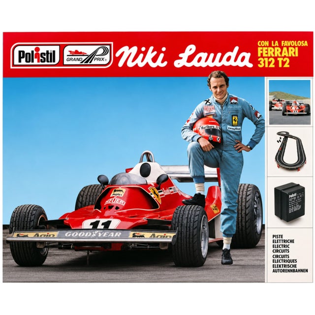 Splendid vintage Polistil Grand Prix set (Item A 901) original from the 1970s, a true collector's item celebrating the...