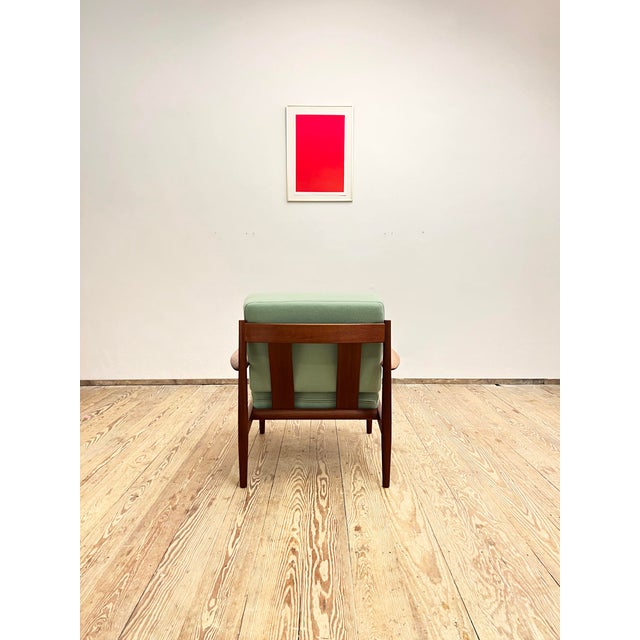 Mid-Century Modern Mid-Century Modern Danish Armchair by Grete Jalk for France & Søn, 1960s For Sale - Image 3 of 14