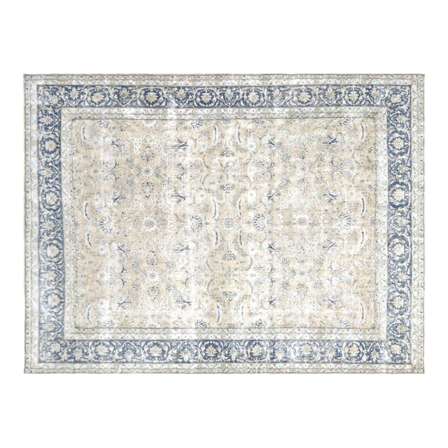 1950s Persian Kerman Rug For Sale