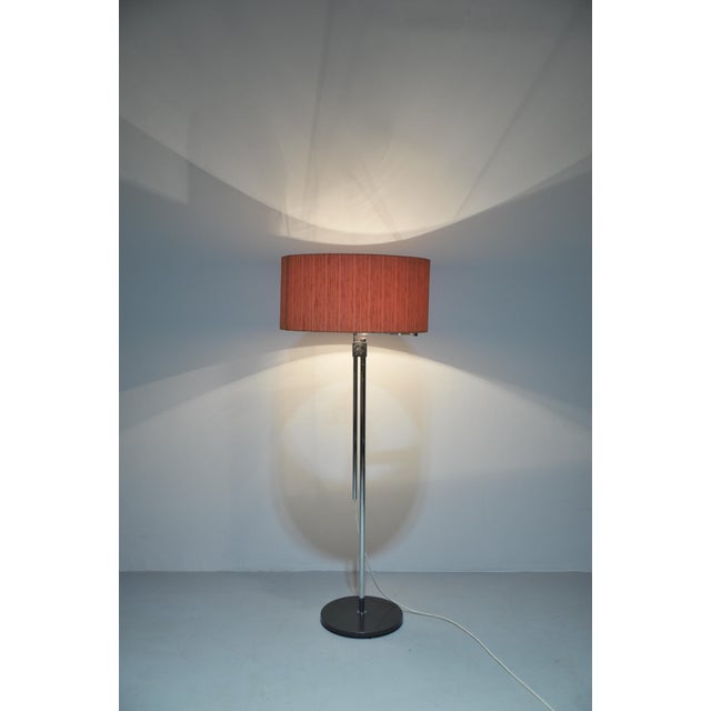 Mid-Century Modern Height-Adjustable Floor Lamp from Kaiser Leuchten, 1960s For Sale - Image 3 of 12