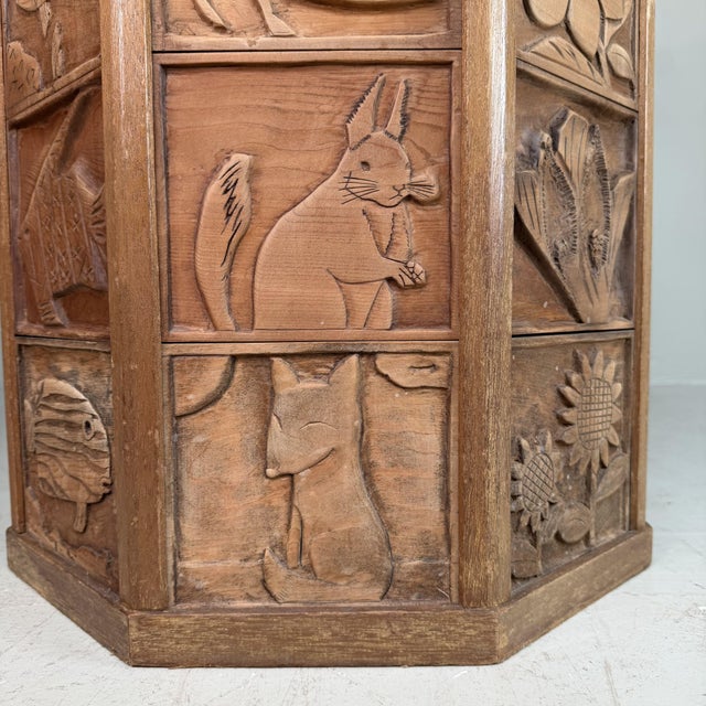 Japanese Wooden Plant Stand, 1996 For Sale - Image 15 of 18