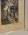 Traditional 1920s Original Architectural Street Scene Etching, Custom Framed For Sale - Image 3 of 3