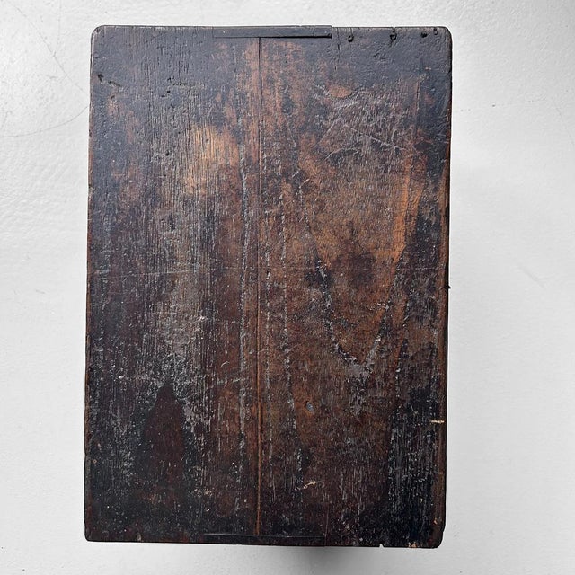 Meiji Wooden Calligraphy Drawer Cabinet, Japan For Sale - Image 12 of 13