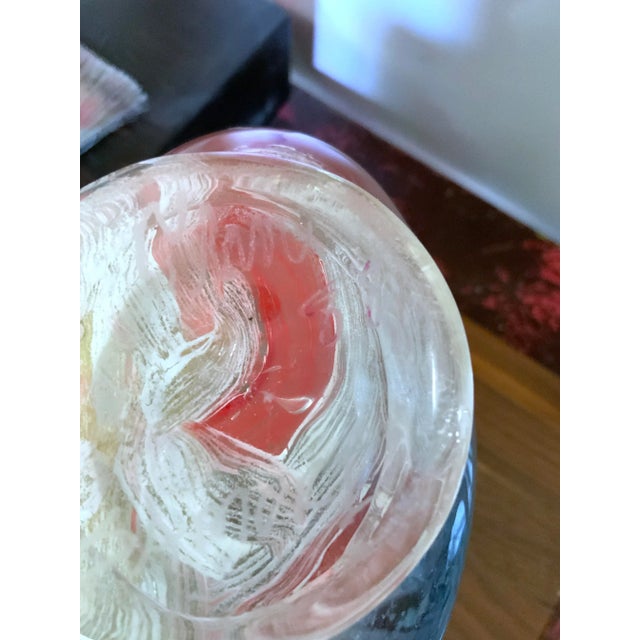 Glass Thor Bueno "Samurai, 1988" Art Glass Vase - Pilchuck Era For Sale - Image 7 of 12