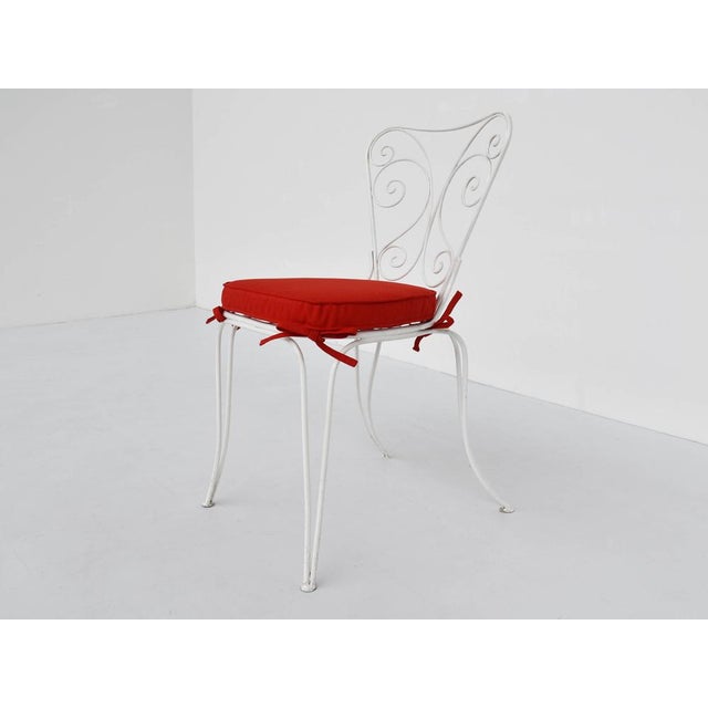 Glass Table and Chairs attributed to Lio Carminati, Set of 5 For Sale - Image 7 of 13