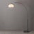 Mid-Century Modern 1960s Nova of California Morelli Nickel Floor Lamp - Mid Century, Oval Lucite Shade, Black Nickel Finish, Modern Fixure Lamp For Sale - Image 3 of 4
