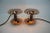 Metal Brass and Glass Bauhaus Table Lamps, 1940s, Set of 2 For Sale - Image 7 of 9