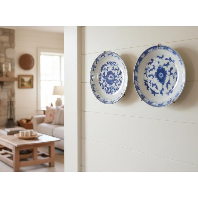 Small Antique Chinese Dishes, a Pair For Sale - Image 10 of 10