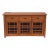 Crafters and Weavers Craftsman Mission Solid Oak Sideboard For Sale