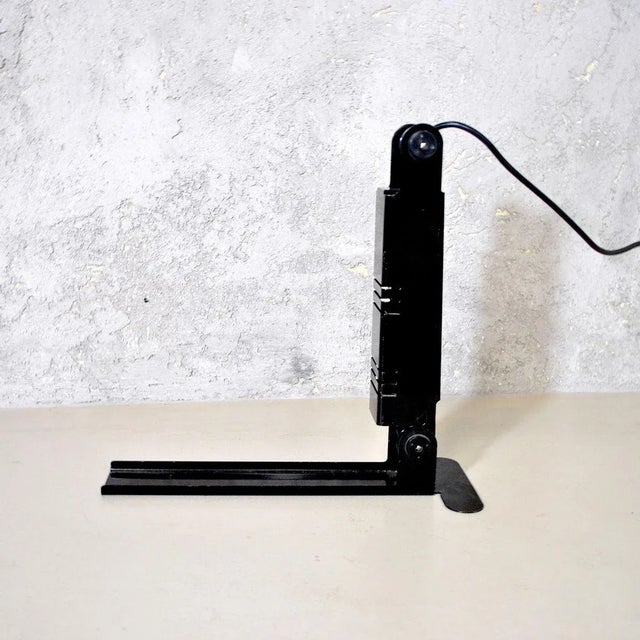 Adjustable Metal Table Lamp, 1970s, in Good conditions. Designed 1980 to 1989 I have official proof of authenticity such...