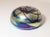 Large Vintage Hand Blown Aurene Iridescent Studio Art Glass G. Levy Paperweight For Sale - Image 4 of 12
