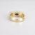 Vintage 14k Gold & Green Jade Cabochon Cocktail Ring For Sale - Image 10 of 15