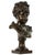 Bronze Patinated Bronze Bust of Young Girl by Alfred Rolle For Sale - Image 8 of 8