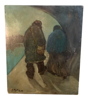 Couple Painting by Yetty Leytens
