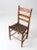 Antique American Splint Weave Seat Chair For Sale - Image 4 of 9