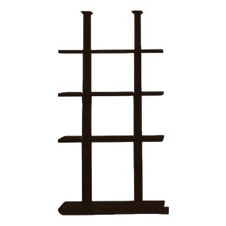 Black Wood Peristylo Three Shelves by Oscar Tusquets for BD Barcelona For Sale