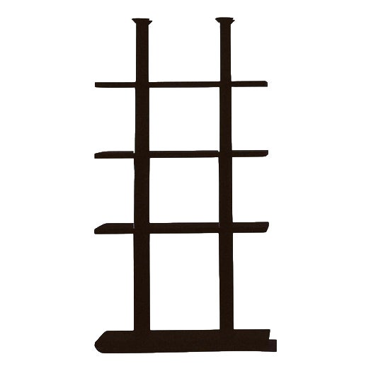 Black Wood Peristylo Three Shelves by Oscar Tusquets for BD Barcelona For Sale